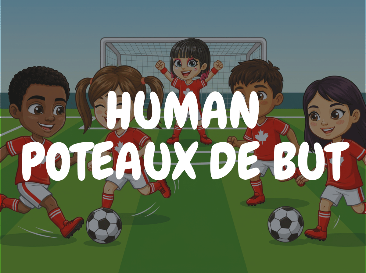 Human Goal Posts