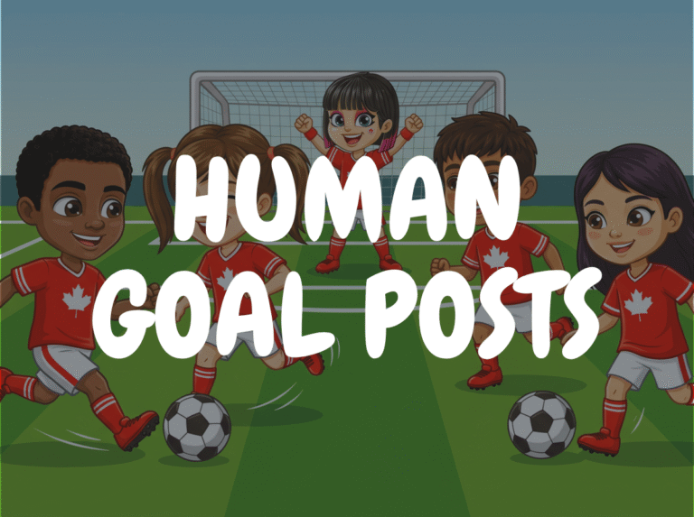 Human Goal Posts